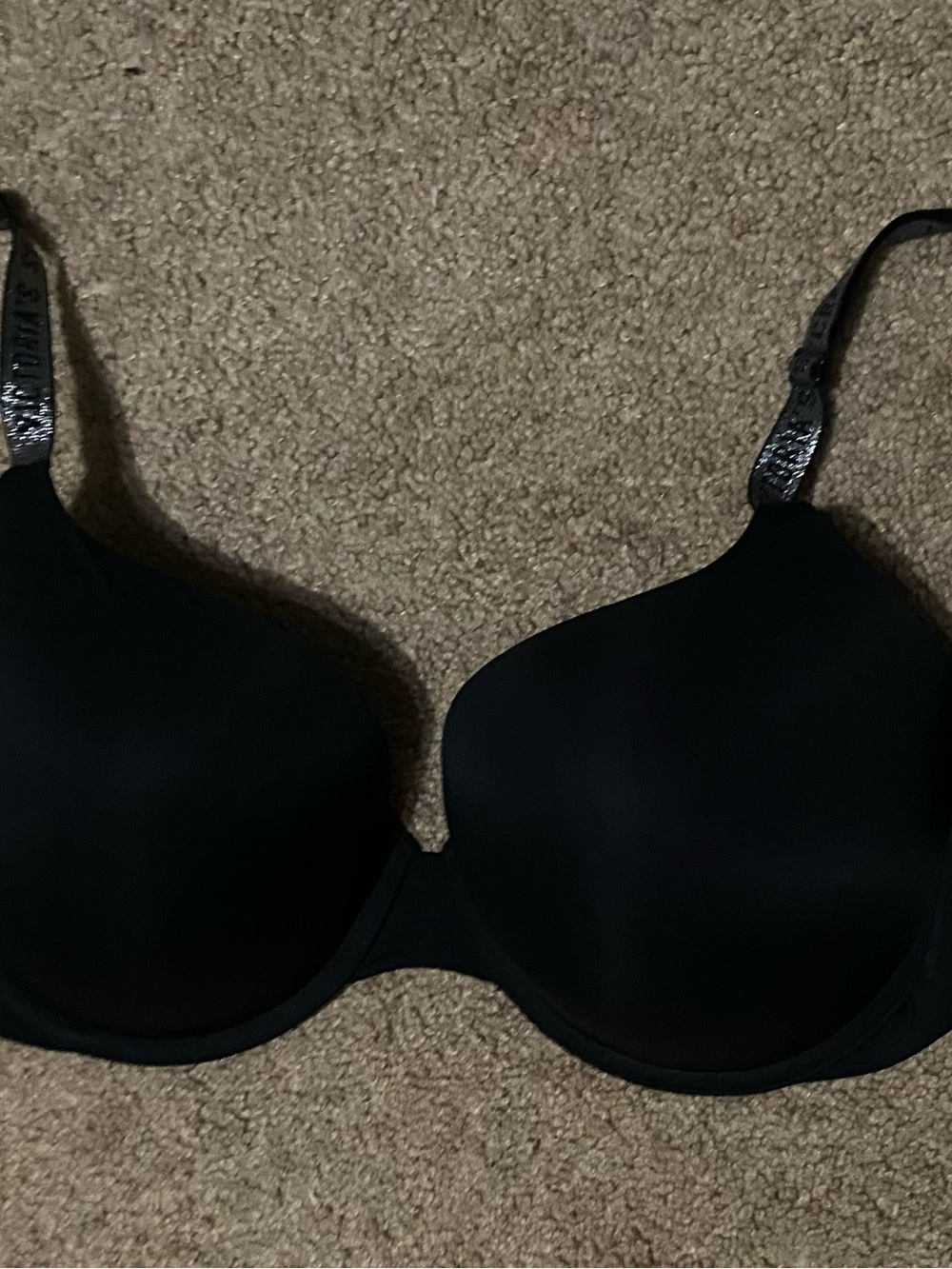 Victoria's Secret Black Smooth T-Shirt Bra